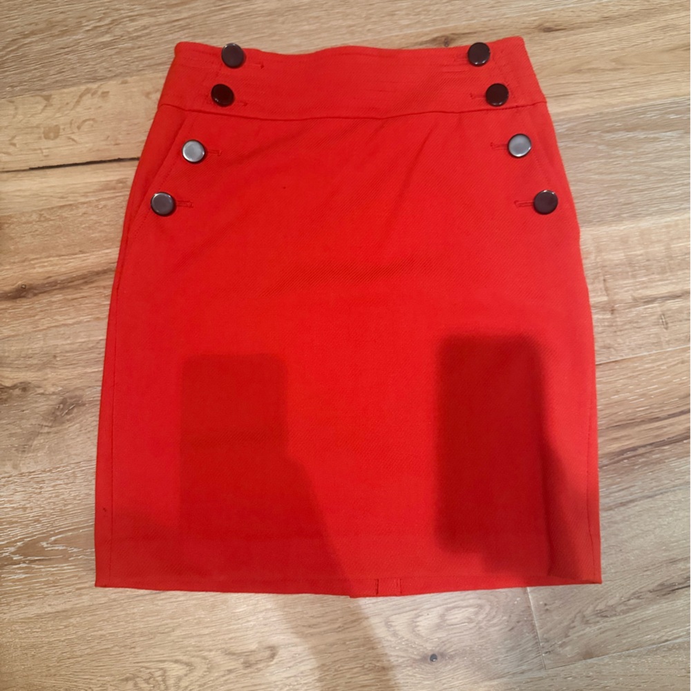 LOFT Petite Pocket Skirt